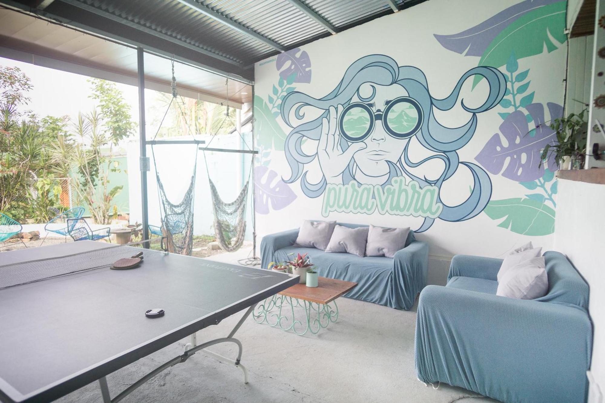 Pura Vibra Hostel Ла Фортуна Экстерьер фото